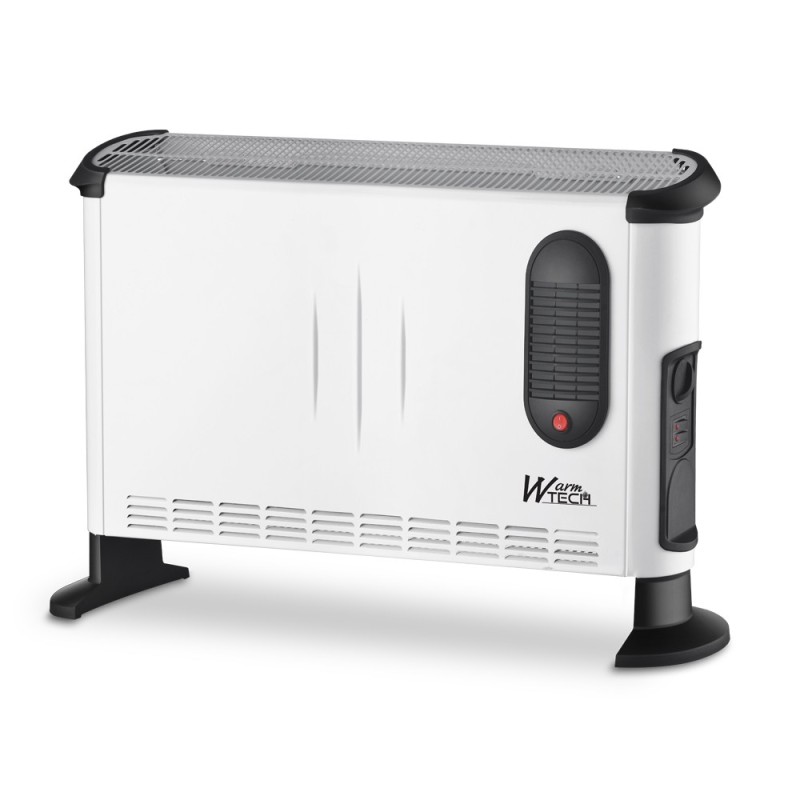 Convecteur électrique mobile 3000W avec soufflerie - 3 positions - Warm Tech