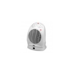 Radiateur soufflant 2000W oscillant avec thermostat - Warm Tech
