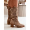 Bottes ajourées