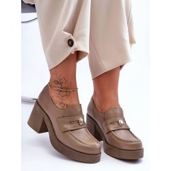 Chussures basses à talons