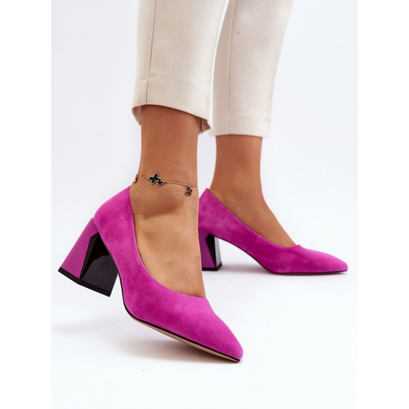 Escarpins talon large model 193350 Step in style