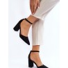 Escarpins talon large