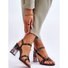 Sandales à talons