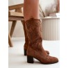 Bottes ajourées