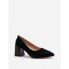 Escarpins talon large