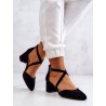 Escarpins talon large