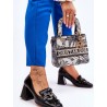 Escarpins talon large