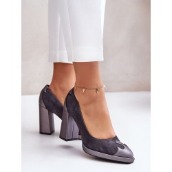 Escarpins talon large model 201727 Step in style