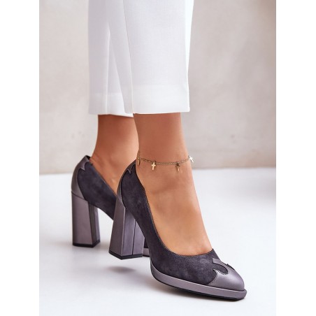 Escarpins talon large model 201727 Step in style