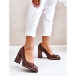 Escarpins talon large model 201728 Step in style