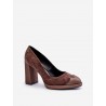 Escarpins talon large