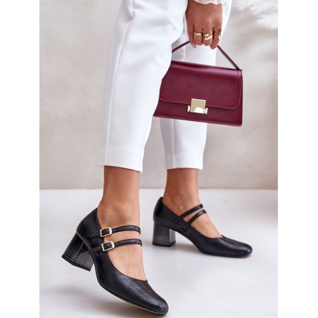 Escarpins talon large model 201324 Step in style