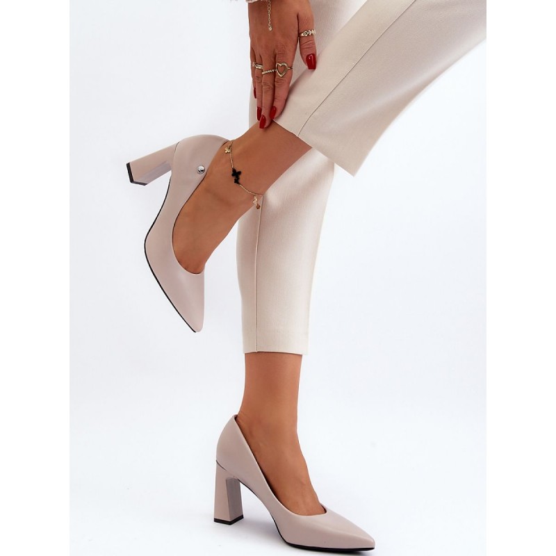 Escarpins talon large model 193373 Step in style