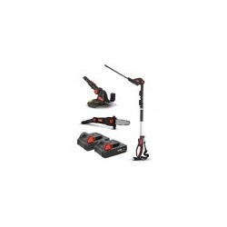 Outil de jardin multifonctions 3en1 sans fil 20V livré avec 2 batteries - Elem Garden