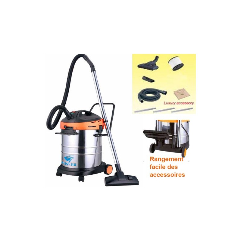 ASPIRATEUR 1200W-40L INOX