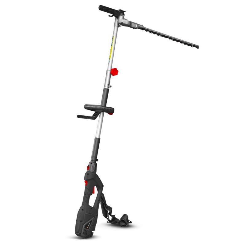 Taille haies électrique sur perche 900W avec tête orientable - Elem Garden