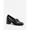 Escarpins talon large