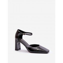 Escarpins talon large