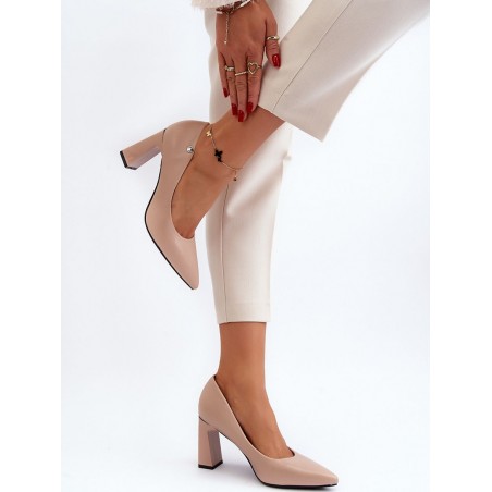 Escarpins talon large model 193379 Step in style