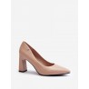 Escarpins talon large