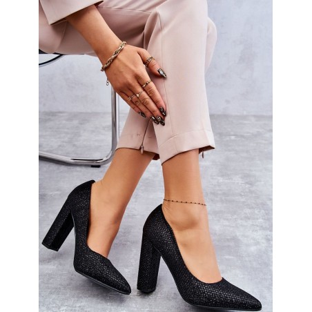 Escarpins talon large model 175263 Step in style