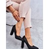 Escarpins talon large