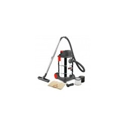 Aspirateur eau et poussières rechargeable 20V avec moteur à induction - 30L inox livré sans batterie - X Performer