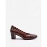 Escarpins talon large