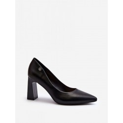 Escarpins talon large