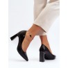Escarpins talon large
