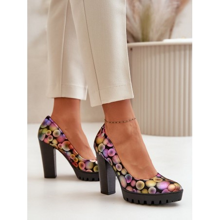 Escarpins talon large model 199812 Step in style