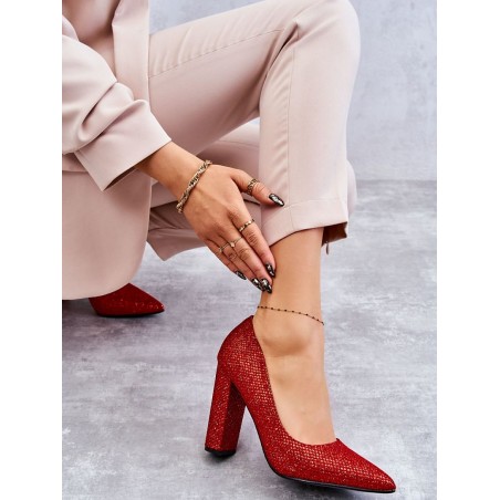 Escarpins talon large model 175264 Step in style