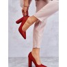 Escarpins talon large