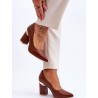 Escarpins talon large model 177683 Step in style
