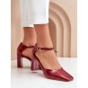 Escarpins talon large