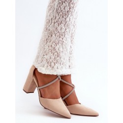 Escarpins talon large model 198518 Step in style