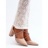 Escarpins talon large model 198518 Step in style