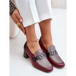 Escarpins talon large model 201038 Step in style