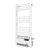Radiateur sèche serviettes avec fluide 500W + soufflerie 1000W - Warmtech