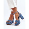 Sandales à talons