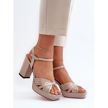 Sandales à talons model 195544 Step in style