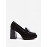 Escarpins talon large