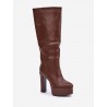 Bottes à talons