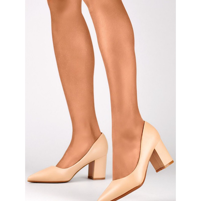 Escarpins talon large model 203054 PRIMO