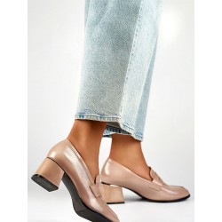 Escarpins talon large