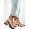 Escarpins talon large