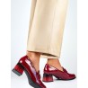 Escarpins talon large