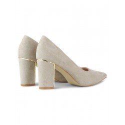 Escarpins talon large