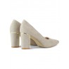 Escarpins talon large