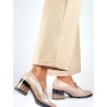 Escarpins talon large